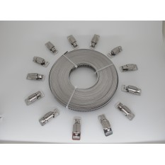 Conjunto de Braçadeira para Mangueira Tipo Americano